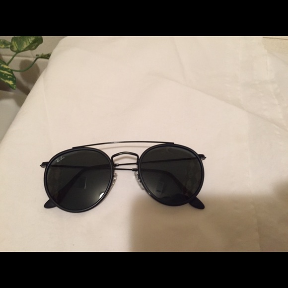 Ray-Ban Double Bridge Rounds (sunglasses only) - Picture 6 of 13